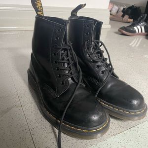Black pair of doc marten 1460 jadon boots! US 9 M!